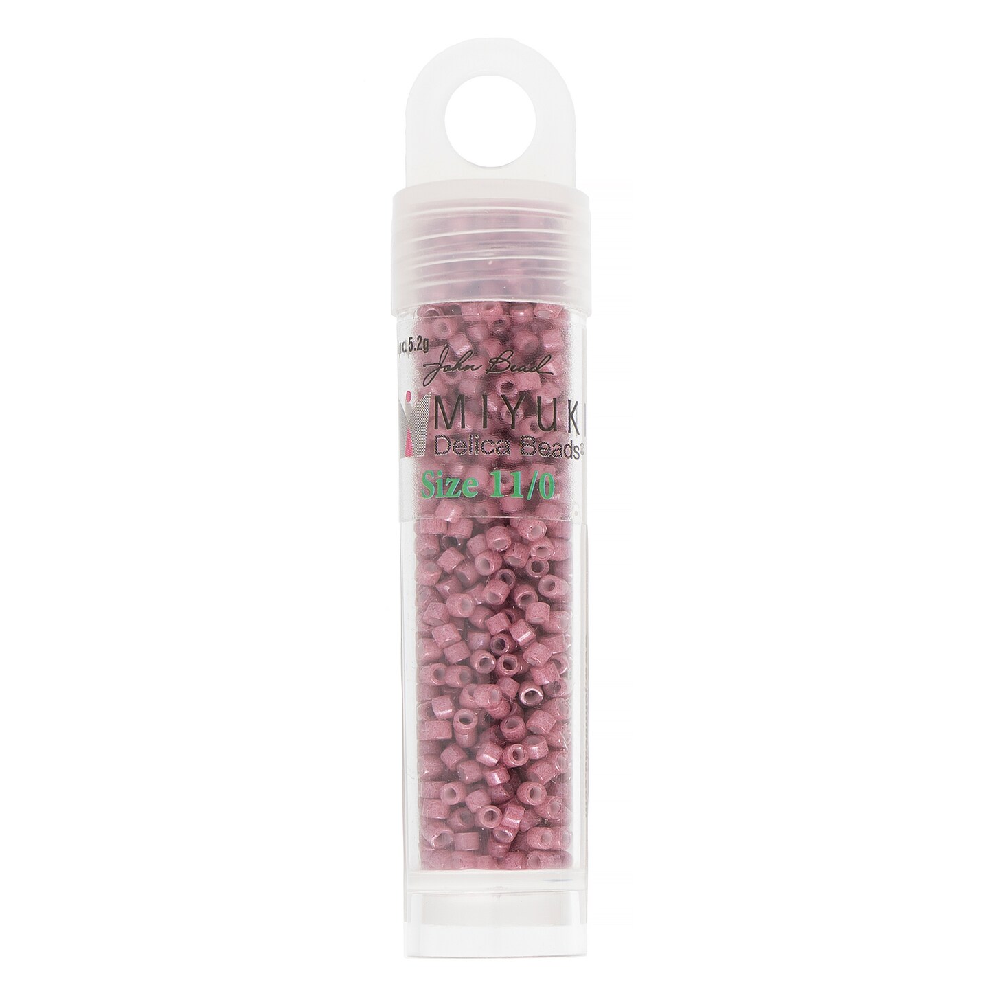 Miyuki Delica 5.2g Opaque Glass Beads, 11/0