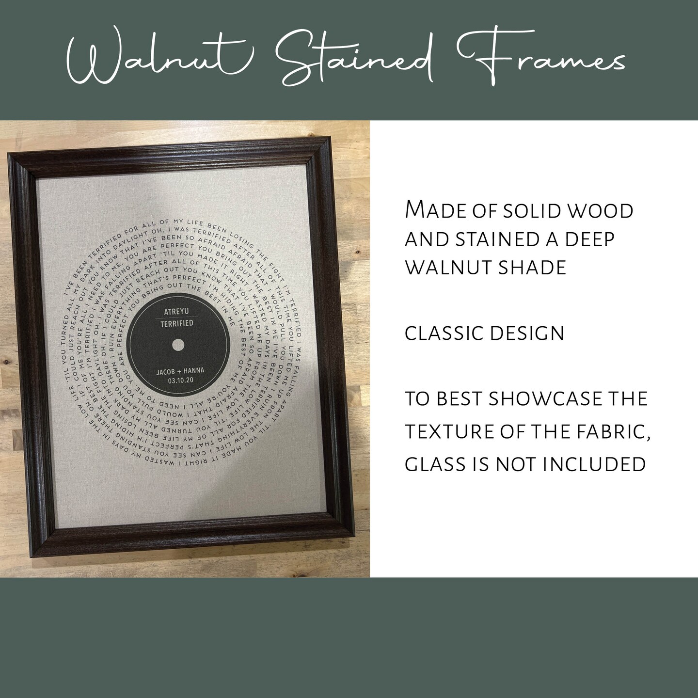 Father of the Bride Gift - Father Daughter Dance - Always Your Little Girl - Vinyl Record Song Lyrics - Gift for Daddy - Father's Day Gift product 5
