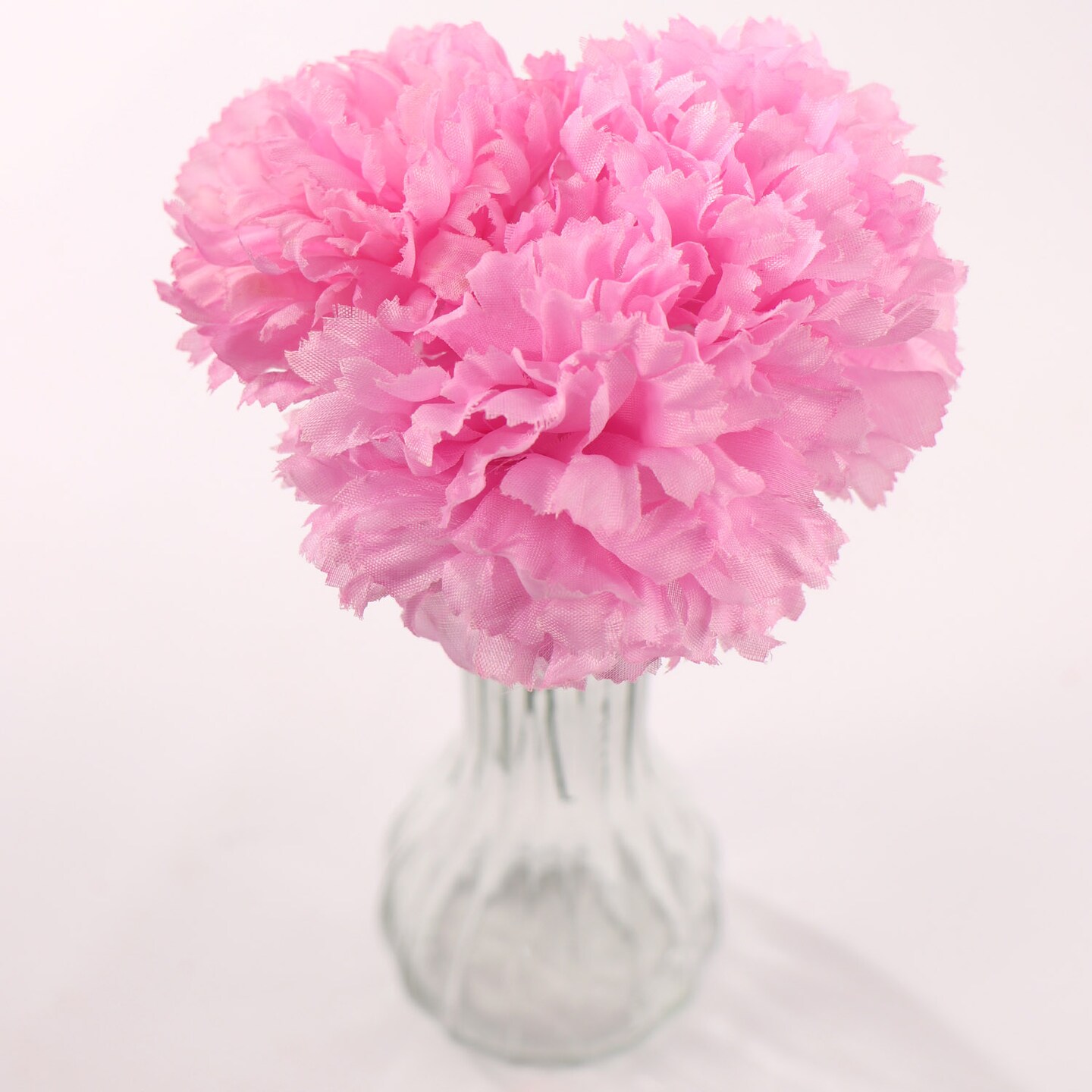 LGBT Carnation Picks: Set of 100, 3.5" Wide, Silk Flowers, Floral Home by Artificial Flowers
