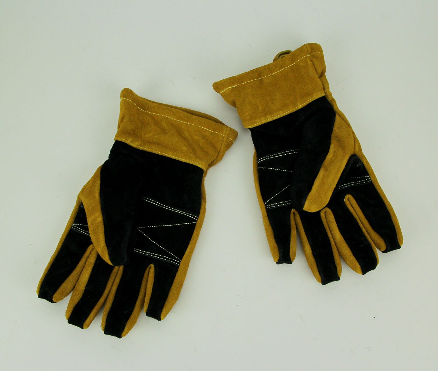 Hysafety Cowhide Leather Reinforced Palm Structural Firefighter Gloves