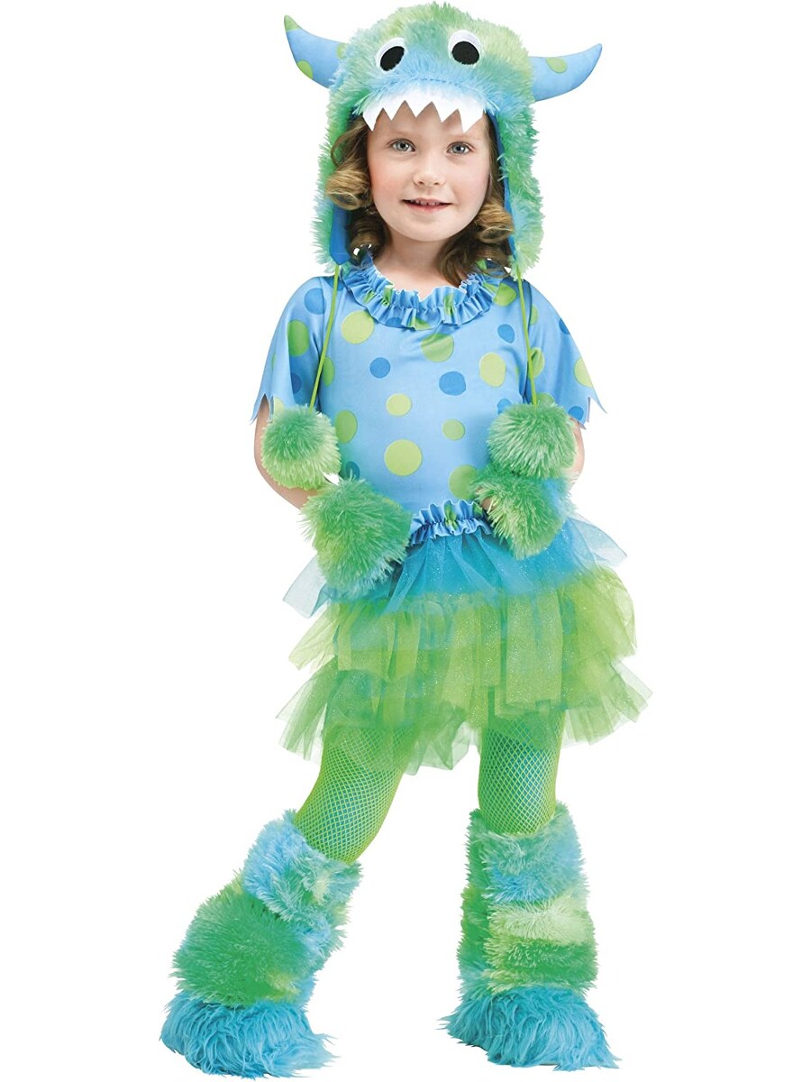 Little Polka-Dot Monster Girl&#x27;s Costume