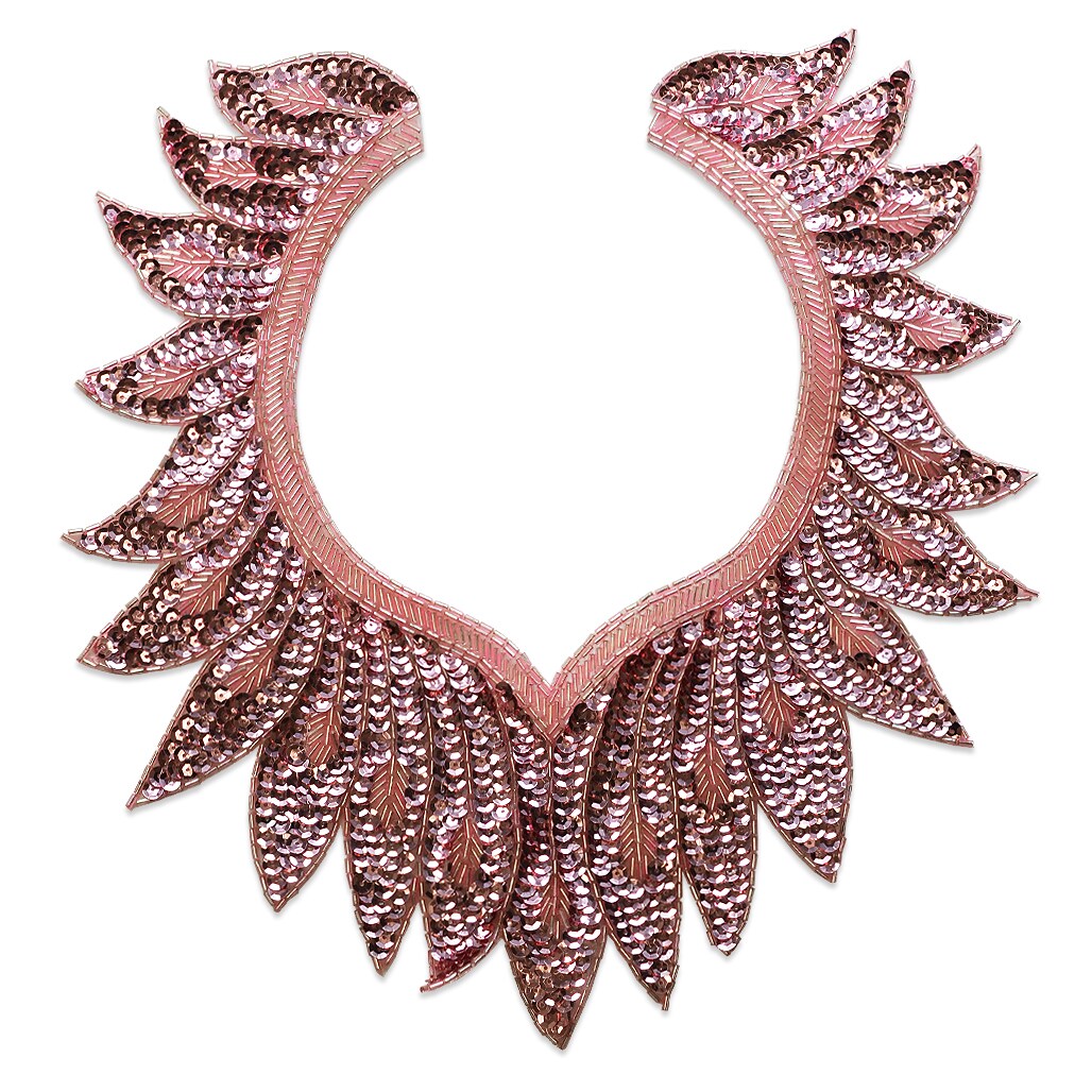 Collar Sequin Applique/Patch 13&#x22; x 12&#x22;