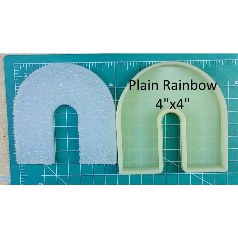 Rainbow Silicone Freshie Mold
