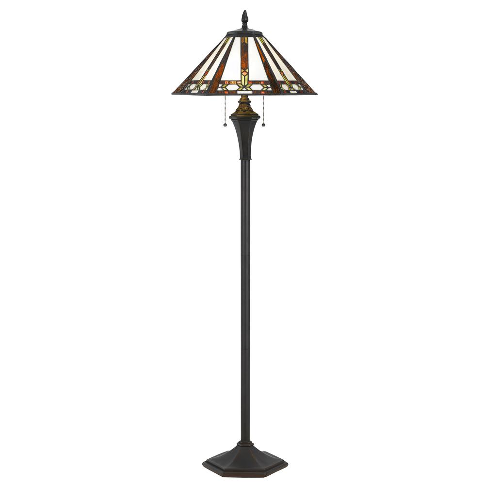 60W X 2 Tiffany Floor Lamp