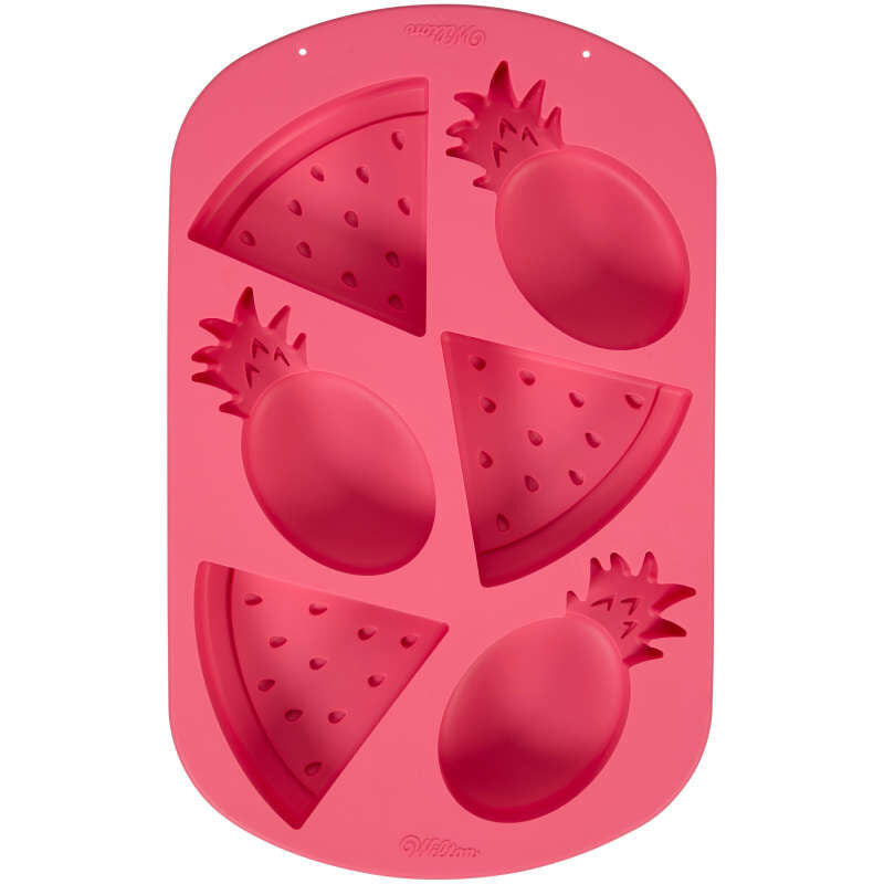 Silicone Soap Mold - Pineapple &#x26; Watermelon