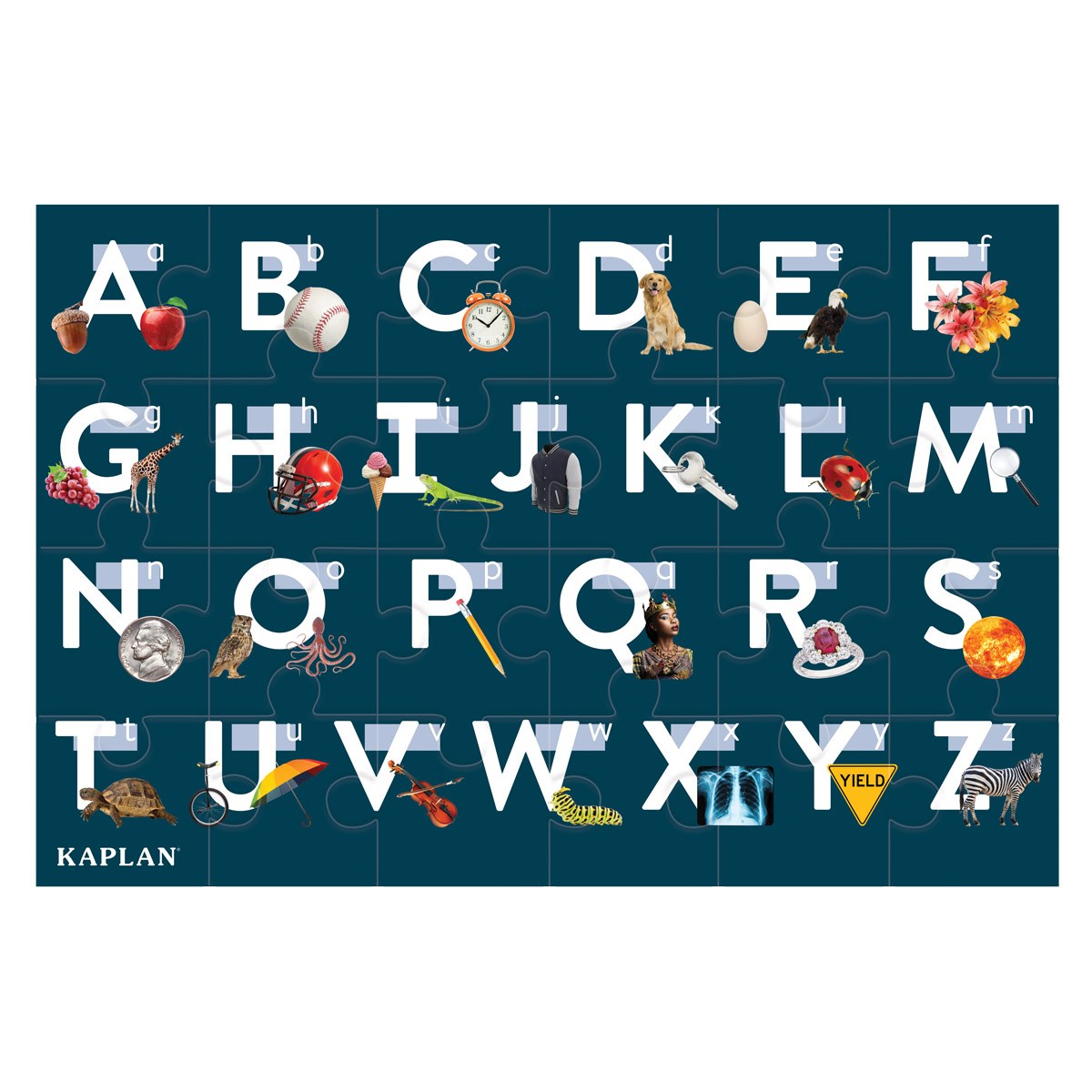 Kaplan Early Learning Company Alphabet Floor Puzzle - 24 Pieces