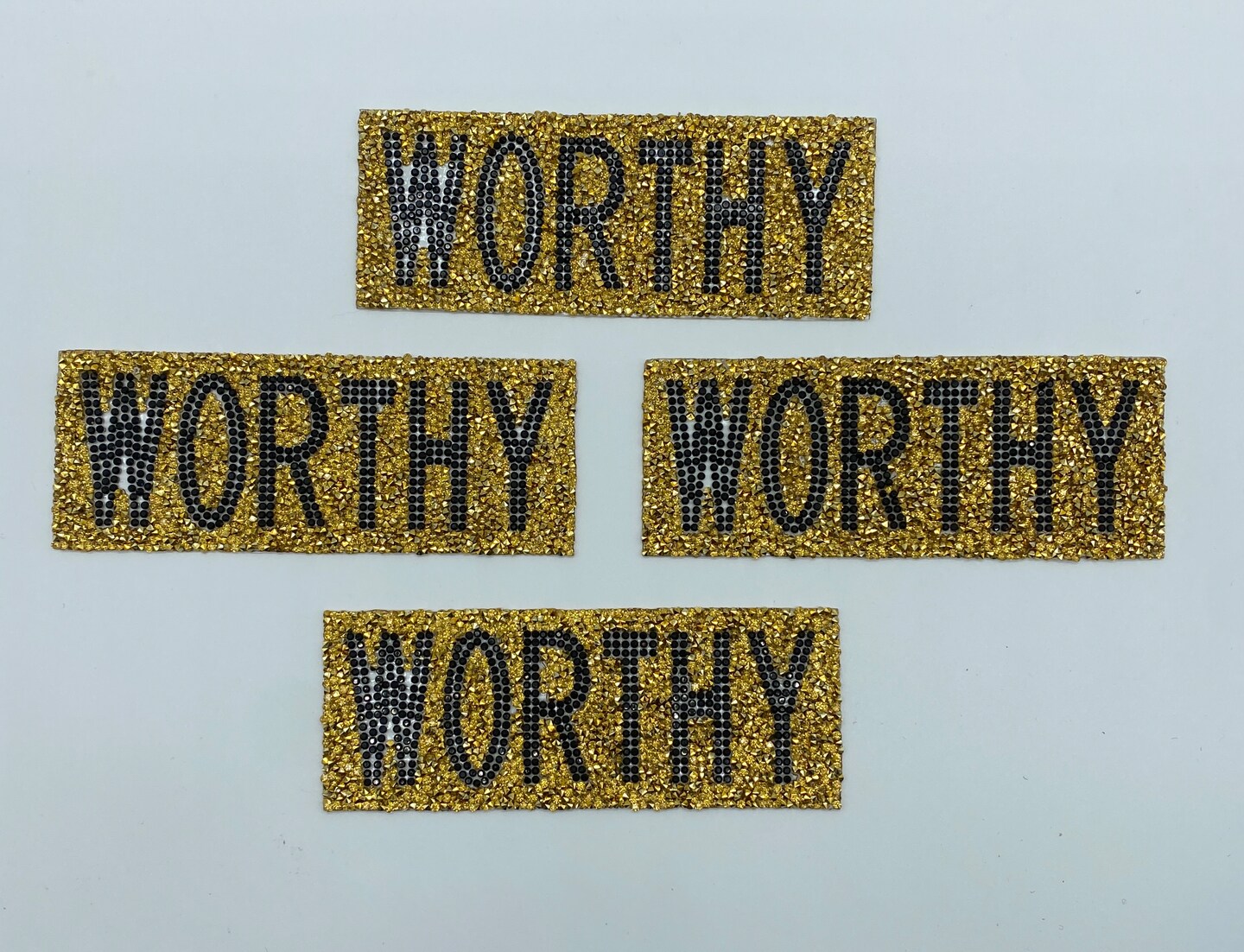 Worthy Rhinestone patch