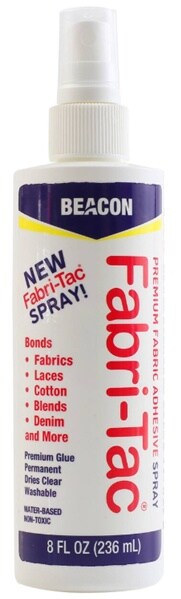 Beacon Fabri-Tac Premium Fabric Adhesive Spray-8oz