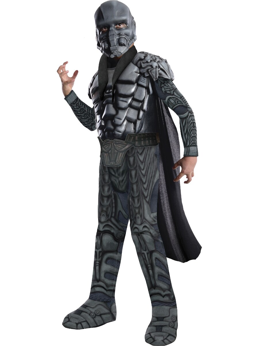 Deluxe Childrens Boys General Zod Man of Steel Superman Costume