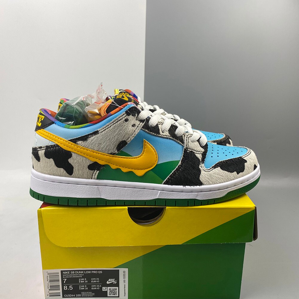 Nike sb x ben fashion & jerry's dunk low pro