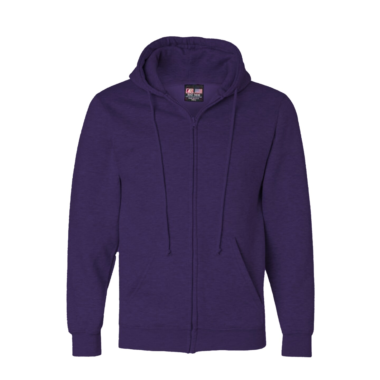Bayside&#xAE; USA-Made Full Zip Hooded Sweatshirt