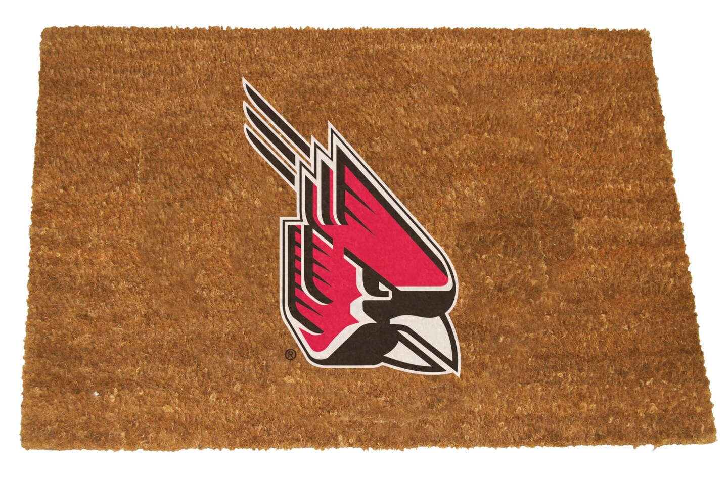 Memory Company NCAA Ball State Cardinals Rectangular Coir Door Mat 29.5&#x22; x 19.5&#x22;