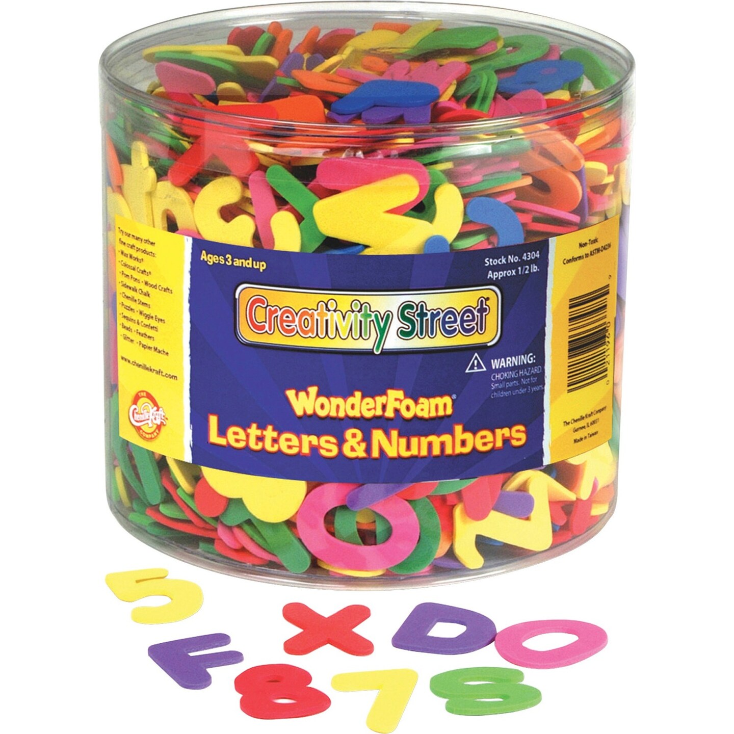 Chenille Kraft Letters &#x26;amp; Numbers