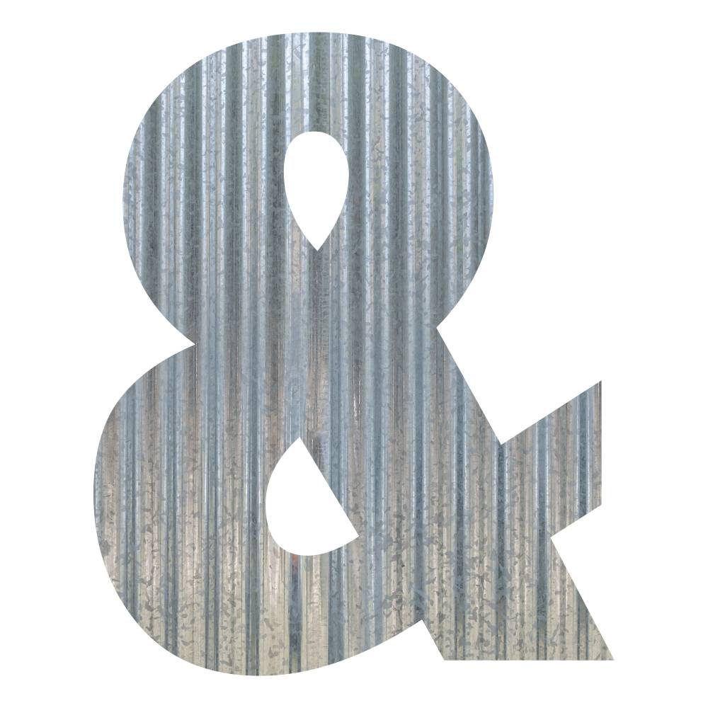 Corrugated Metal Letters and Numbers - image45