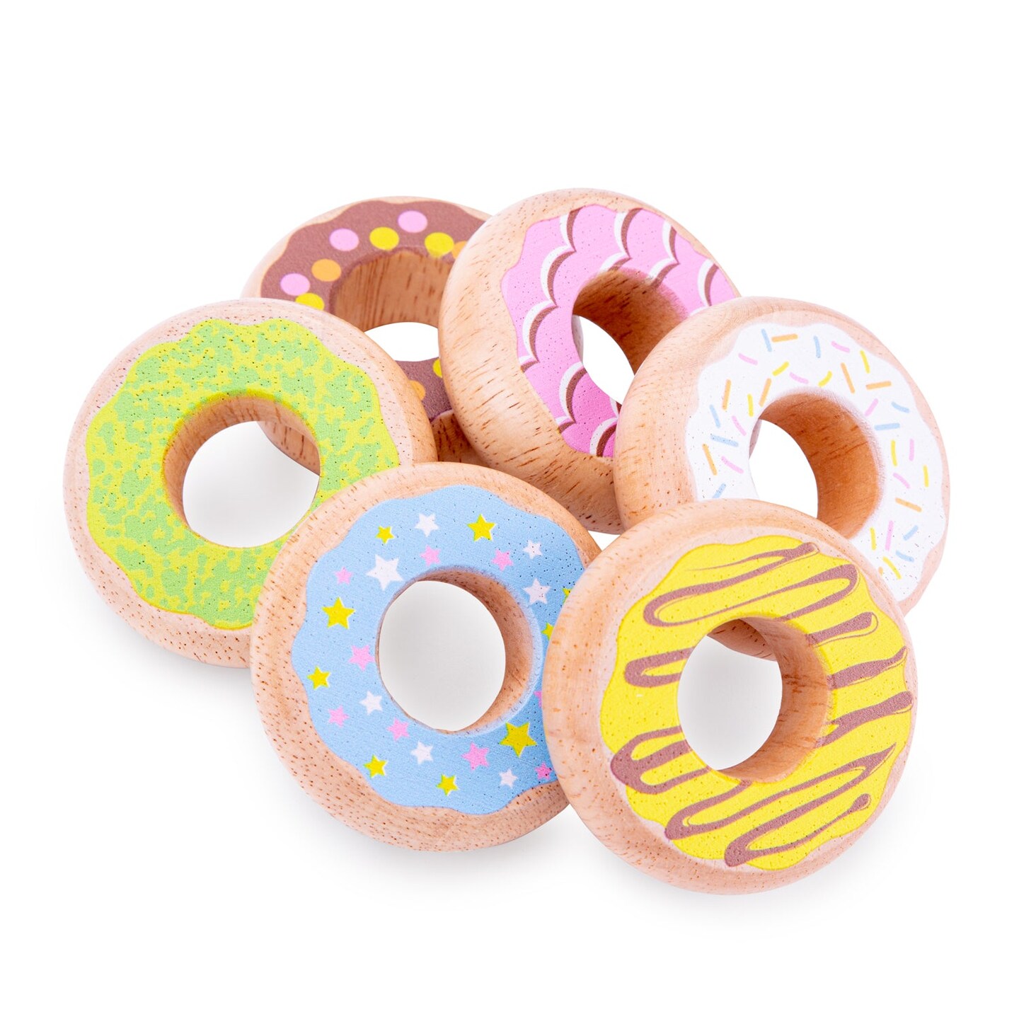 New Classic Toys Donuts 6 pieces