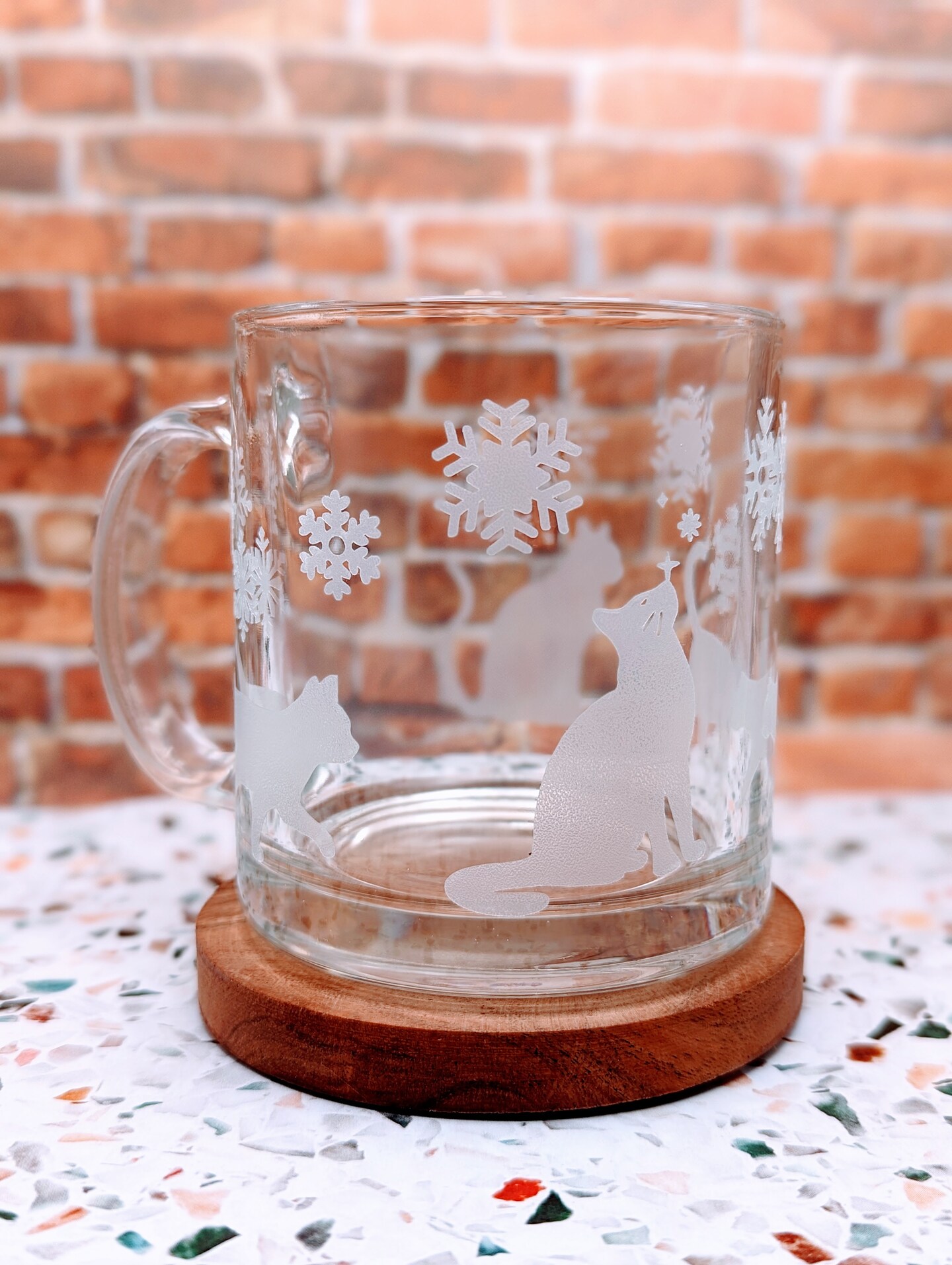 Libbey Robusta Glass Mugs, Set of 4,13 ounce: Glass