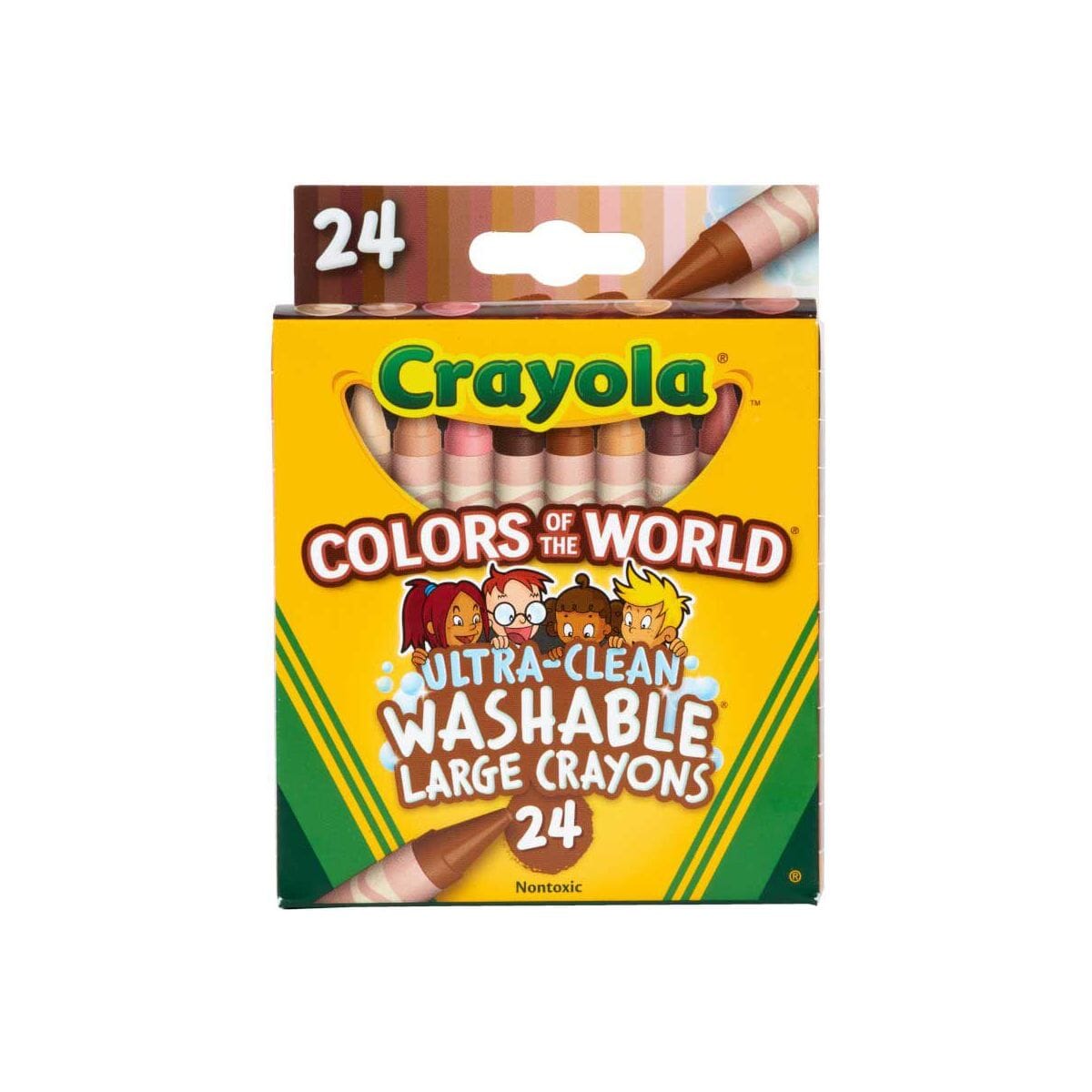 Crayola Ultra-Clean Washable Crayons 24 per Pack