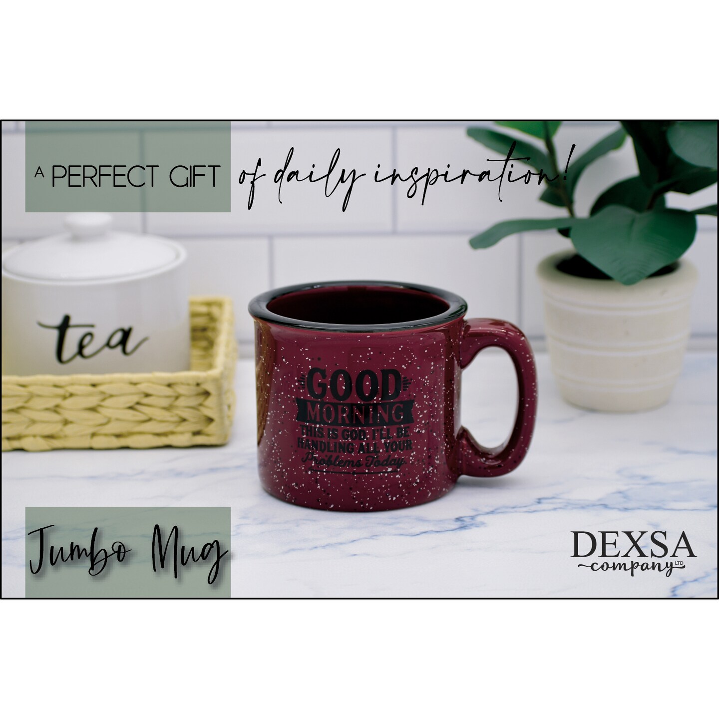 Dexsa Good Morning, This Is God Designer Ceramic Mug 15 ounces