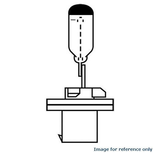 GE 880 NH - 12.8v 27w Nighthawk Halogen Automotive Replacement Fog Light