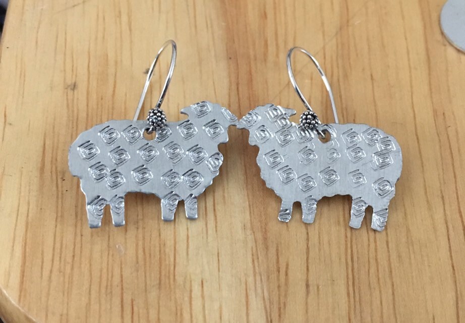 Sheep earrings hot sale