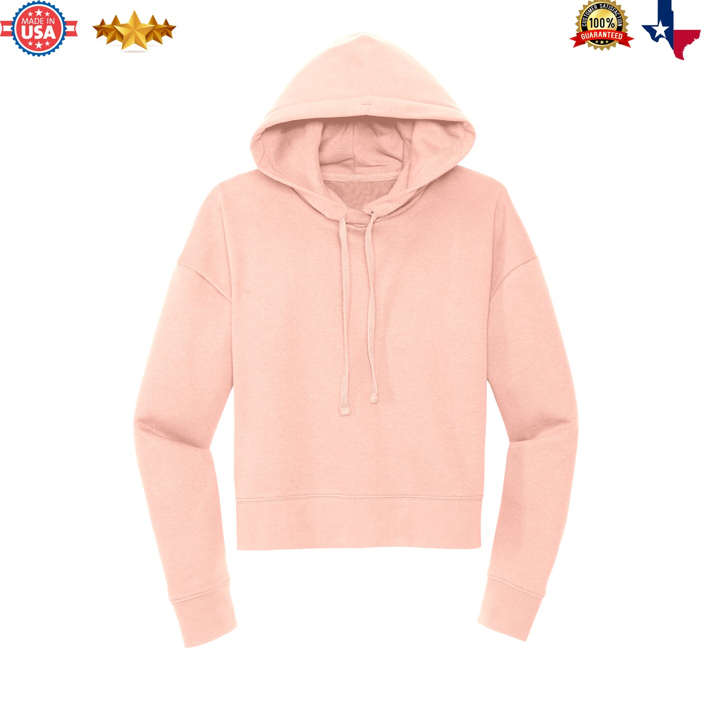 Relaxed Fit Fleece Hoodie