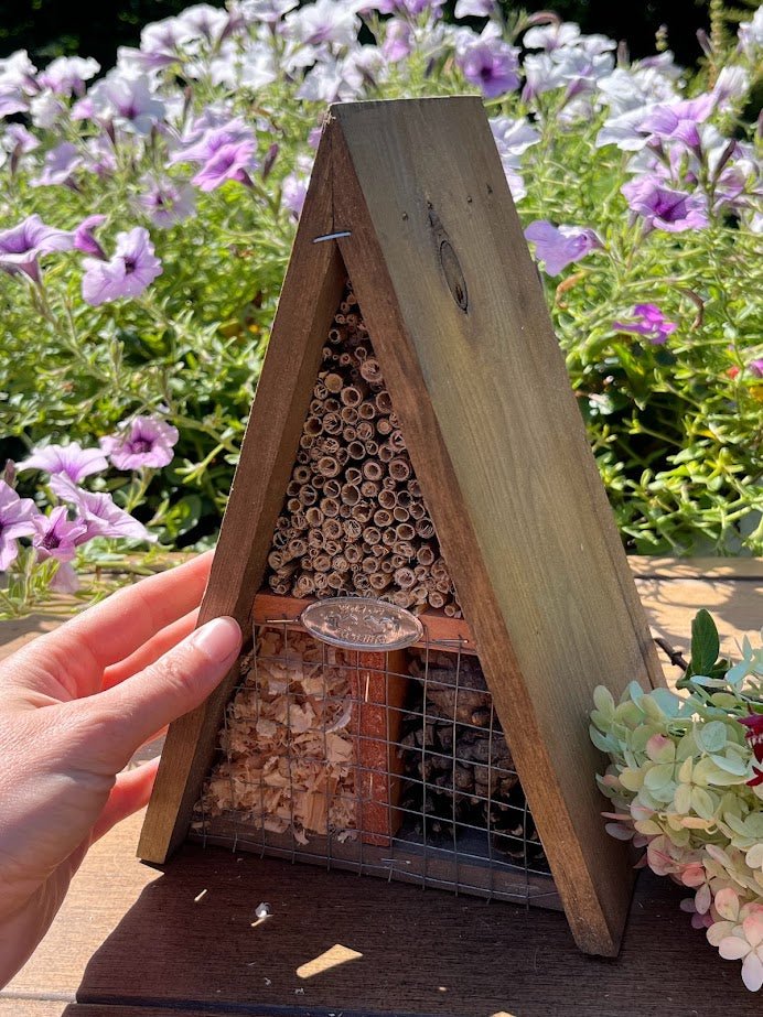 A-Frame Pollinator &#x26; Ladybug House