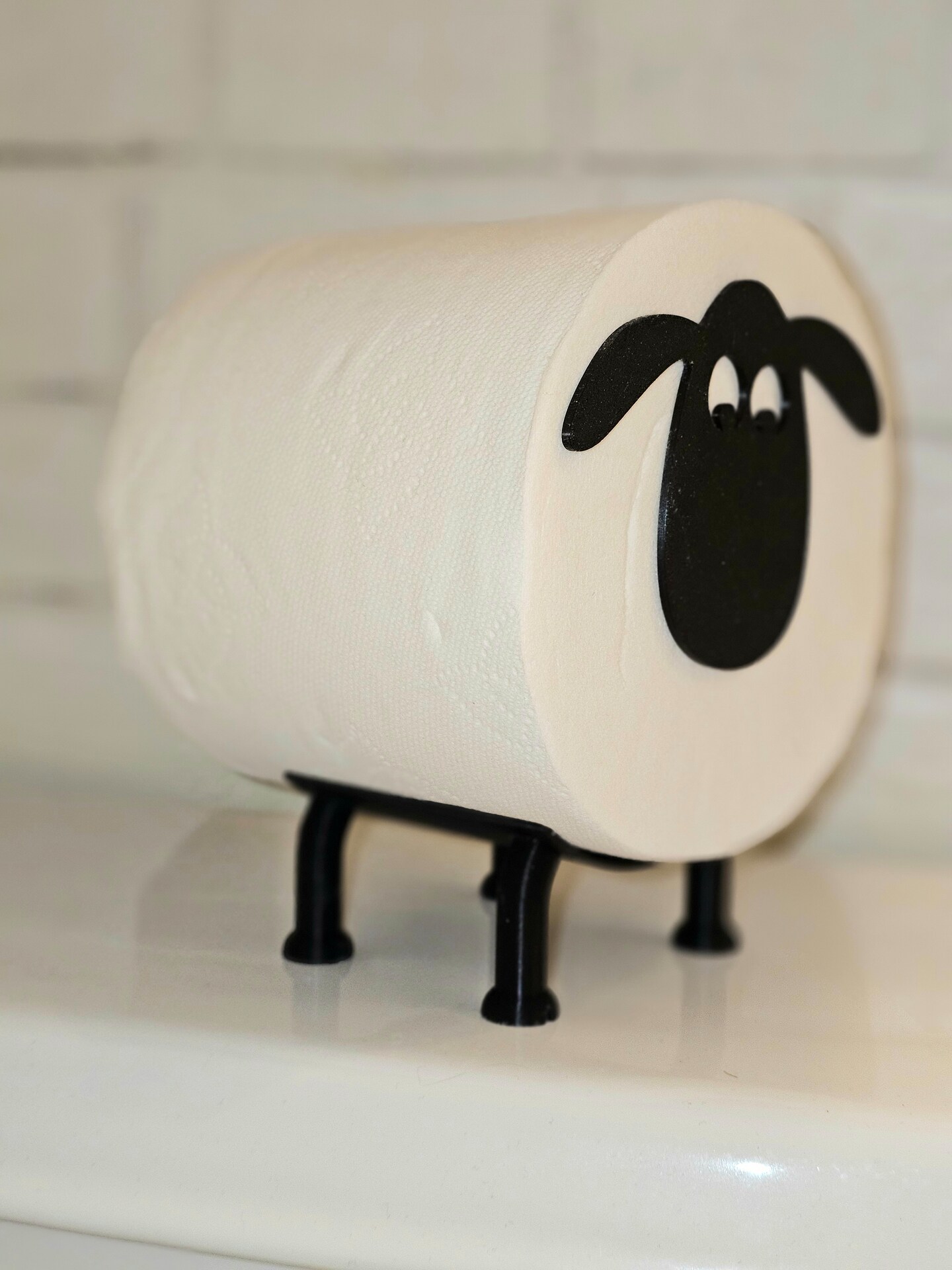 Sheep Toilet Paper Roll Holder- Fun Bathroom Decor, Toilet Roll Holder, Toilet Paper Holder, Unique Housewarming Gift, Bathroom Decor