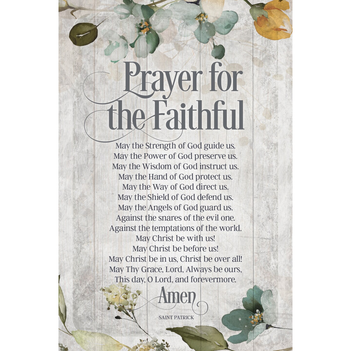 Inspirational Plaques with Prayers