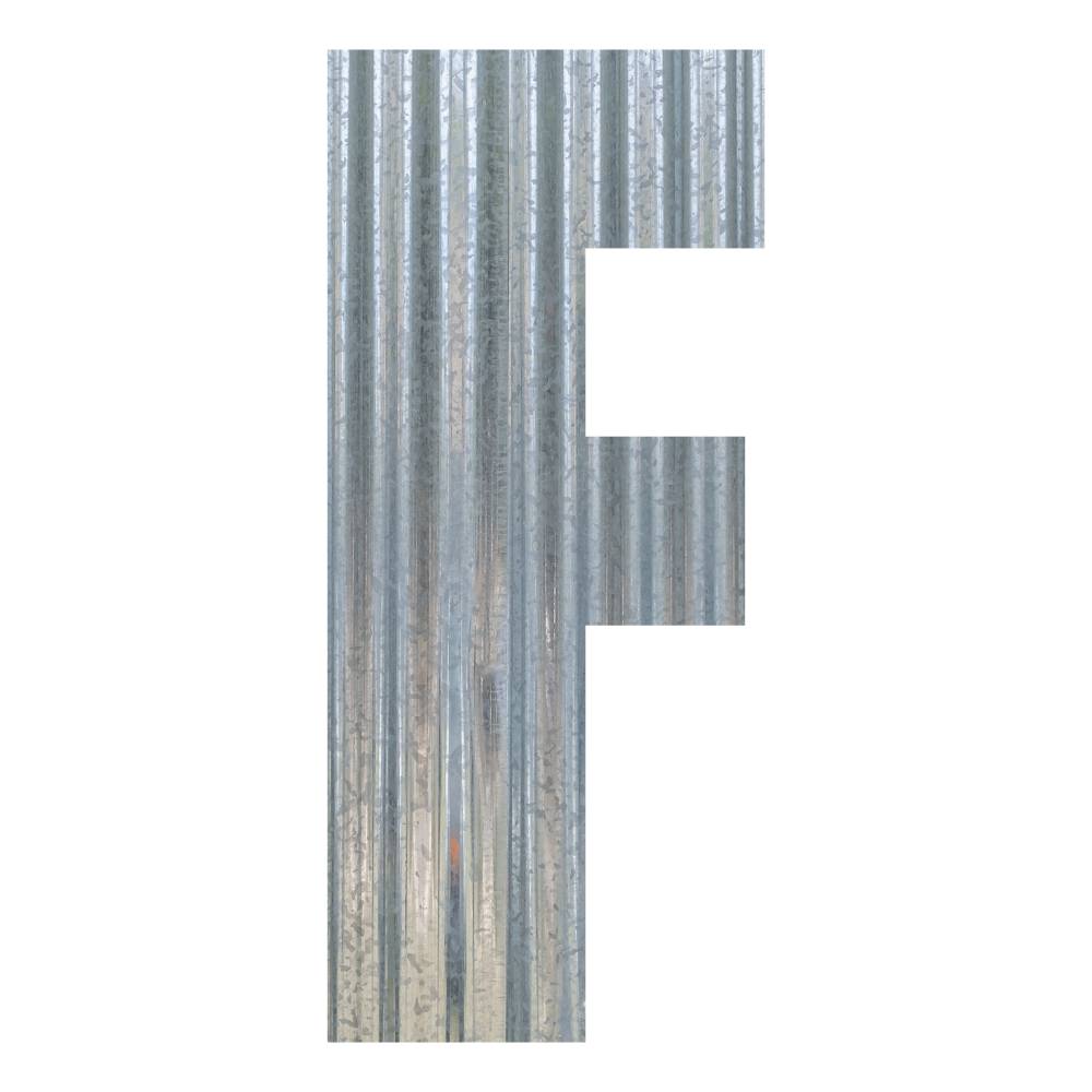 Corrugated Metal Letters and Numbers - image12