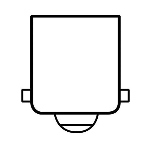 GE 1939X - 34021 50w 28v T7 BA15s Base Aircraft Low Voltage Light Bulb