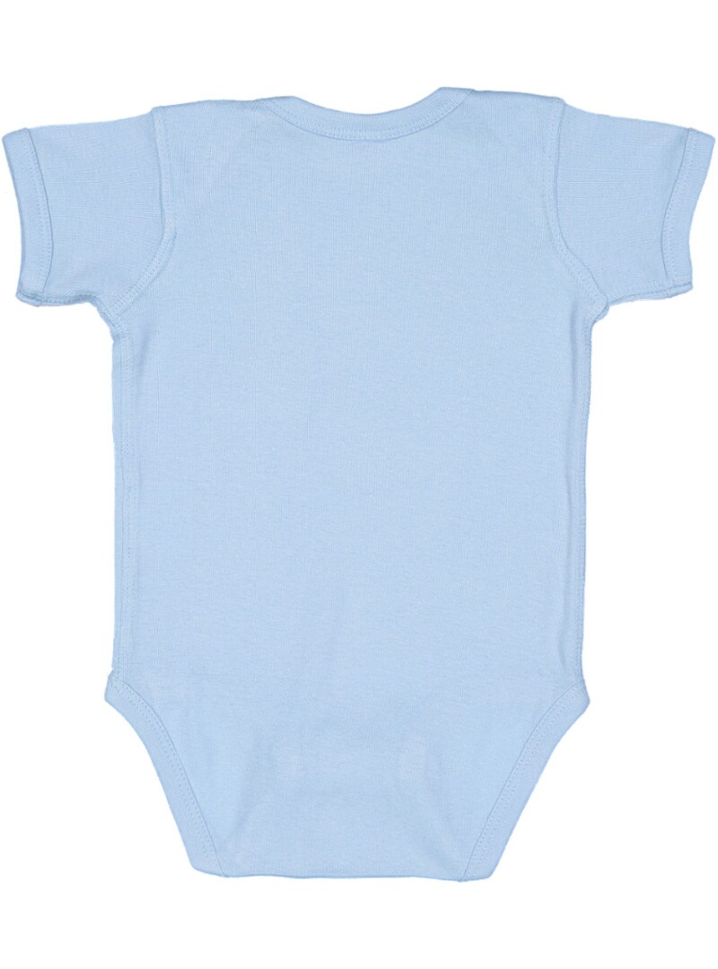 Baby Onesie / Bodysuit -- Short Sleeves -- 100% Cotton by Rabbit Skins&#xAE;