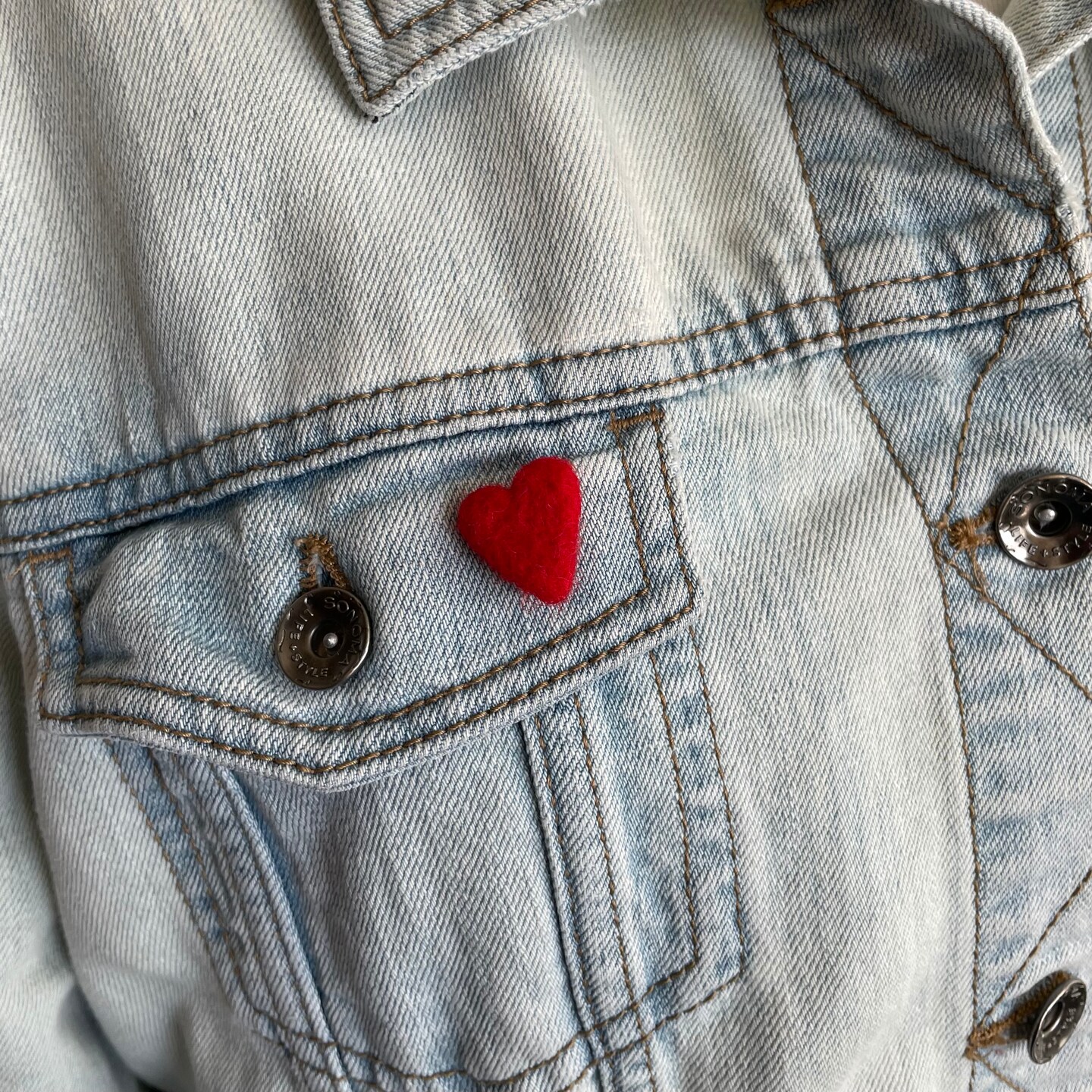 Tiny Red Heart - Patch