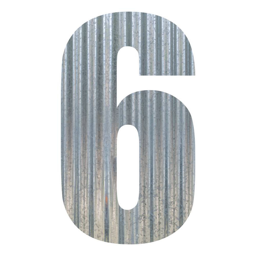 Corrugated Metal Letters and Numbers - image38