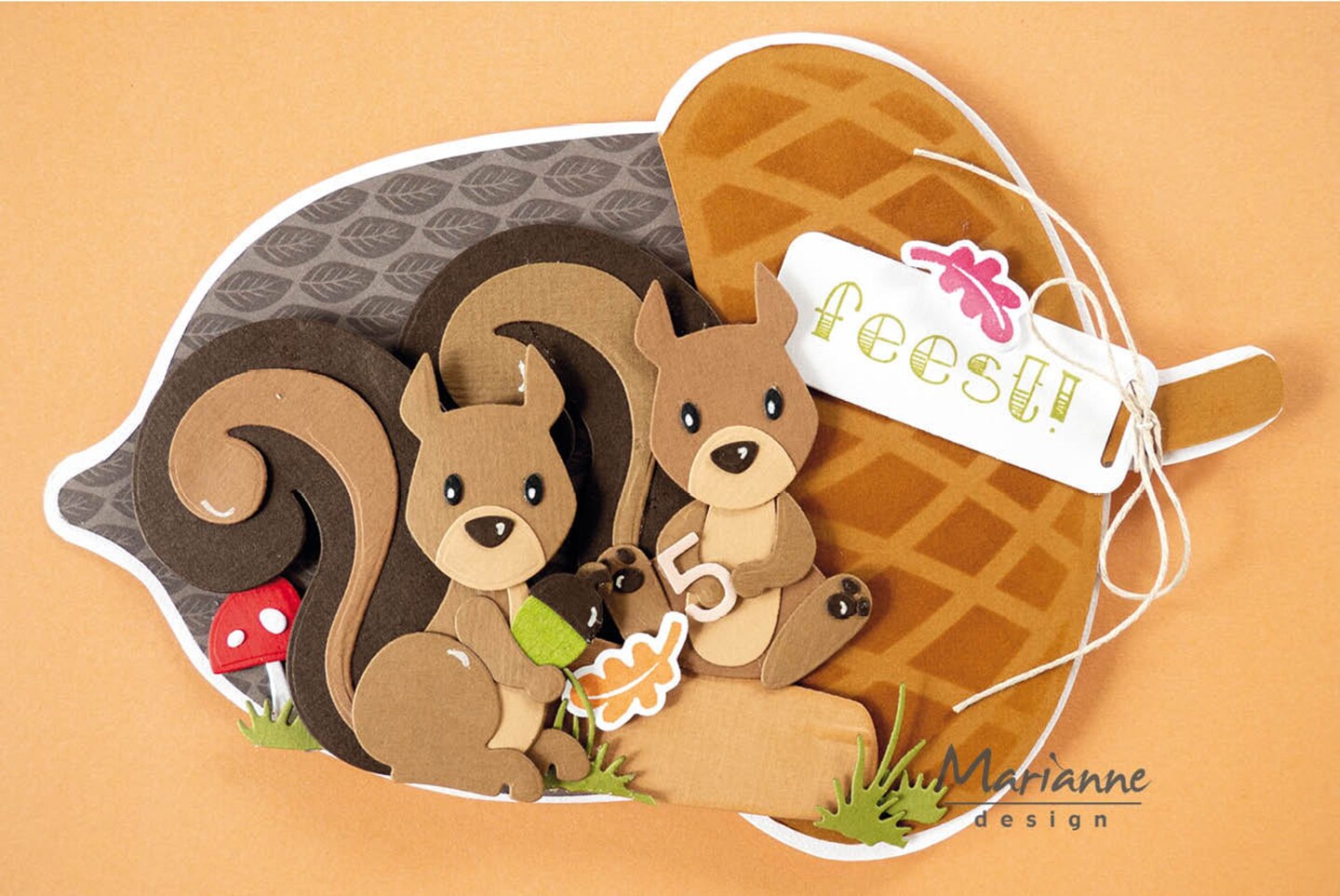 Marianne Design  Craft Stencil - Acorn