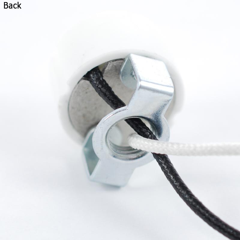 Satco 80-1796 GU10 ceramic socket with 1/8 IP hickey lampholder