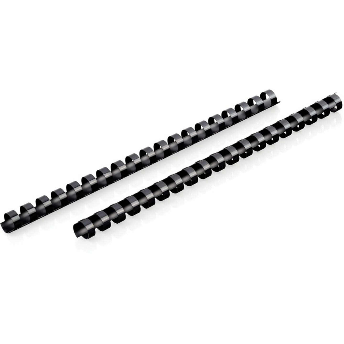 Mead Binding Spines, 19-Hole, 105-Sheet Cap, 9/16&#x22; , 125/Bx, Bk