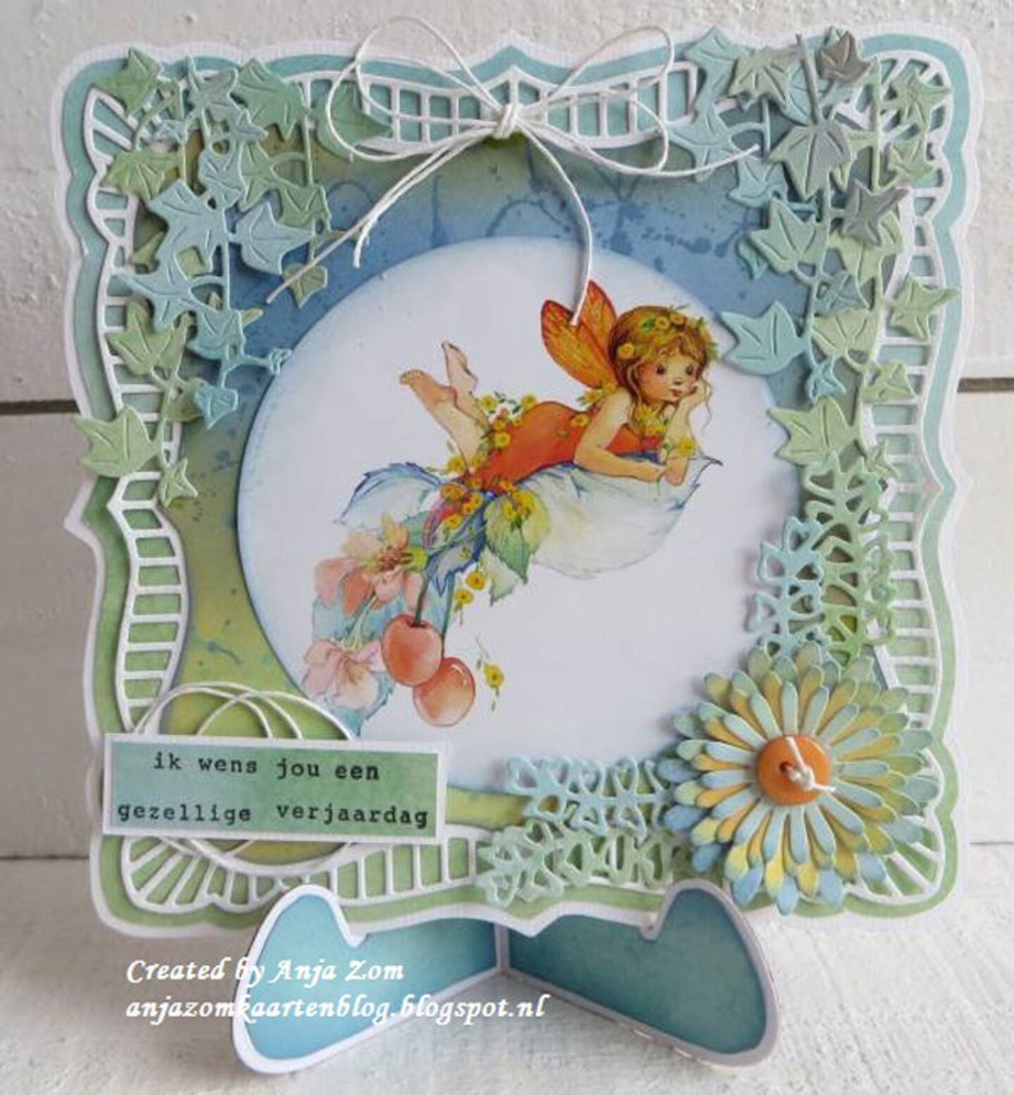 Marianne Design  Cutting Sheet Bloemen Elfjes 2