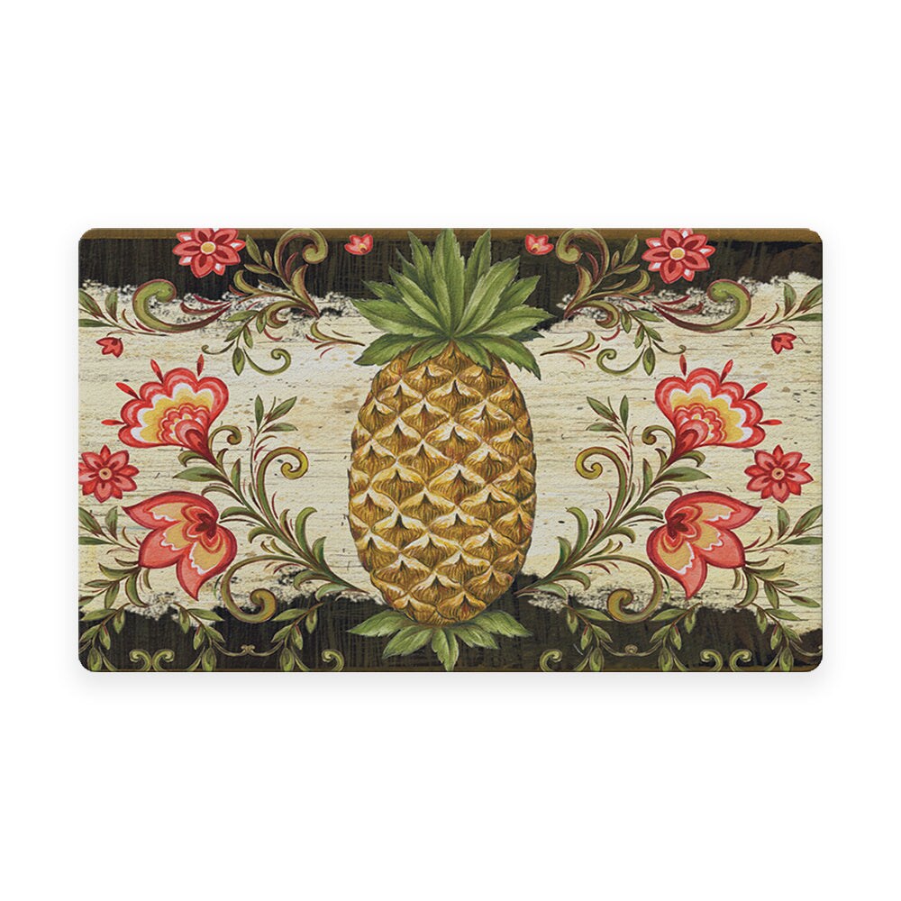Pineapple & Scrolls Door Mat (18 x 30") Michaels