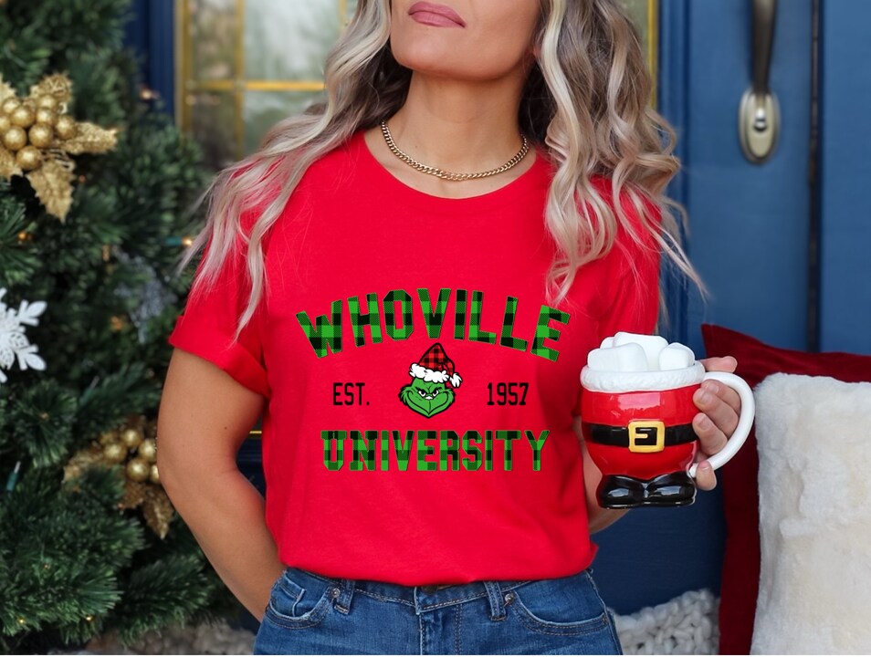 #166 DTF Print- Whoville University