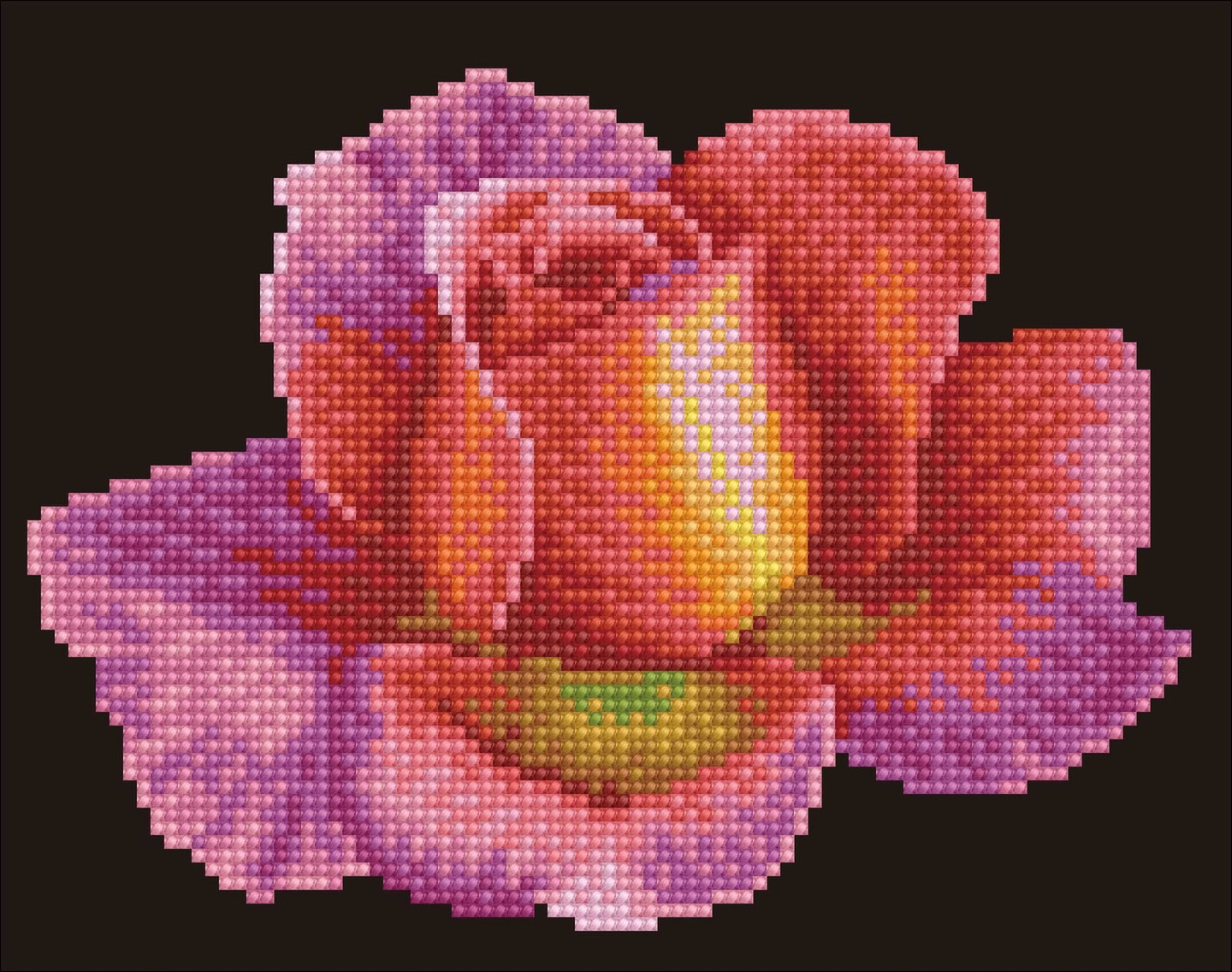 Diamond Dotz Kits - Budding Rose, Partial Drill, Round Dotz, Diamond Painting Kits Flowers, Diamond Art Kit for Adults, Diamond Art Kits for Adults, Diamond Art Flowers, 8.1"x10"