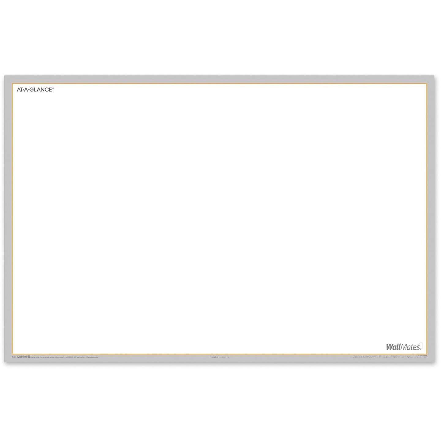 At-A-Glance WallMates Self-Adhesive Dry Erase Writing Surface, 36 x 24