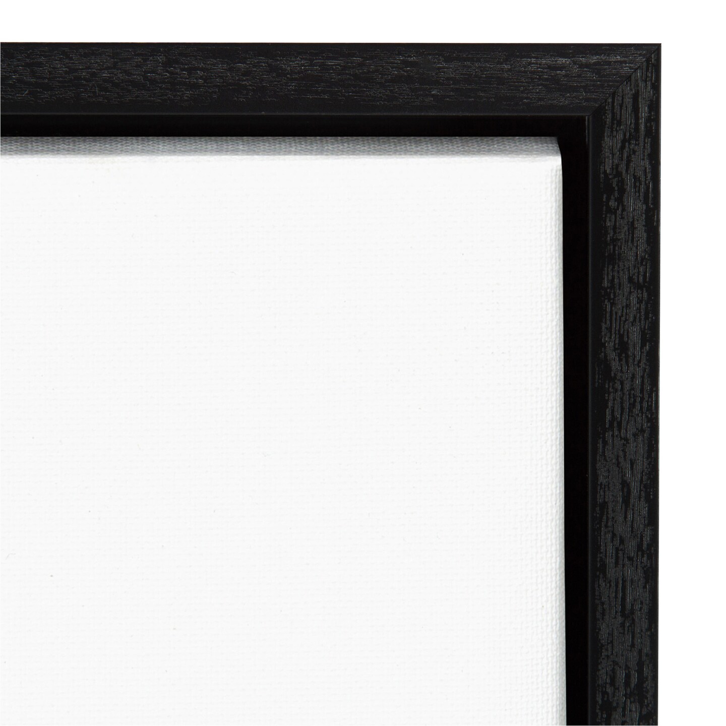 Modern Snowflake by Nina Blue Canvas Art Framed