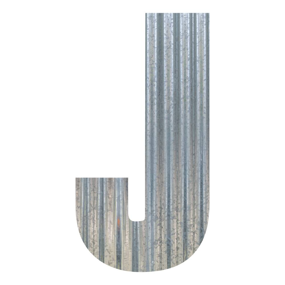 Corrugated Metal Letters and Numbers - image16
