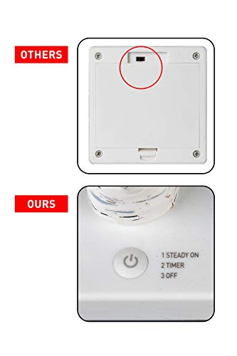 Tabletop Tree Christmas Decorations, Mini Birch Tree with Lights, 24 LED Lighted Money Tree White Twig Tree Battery Operated with Timer, Home Centerpiece, Indoor Decor(2FT/Warm White)