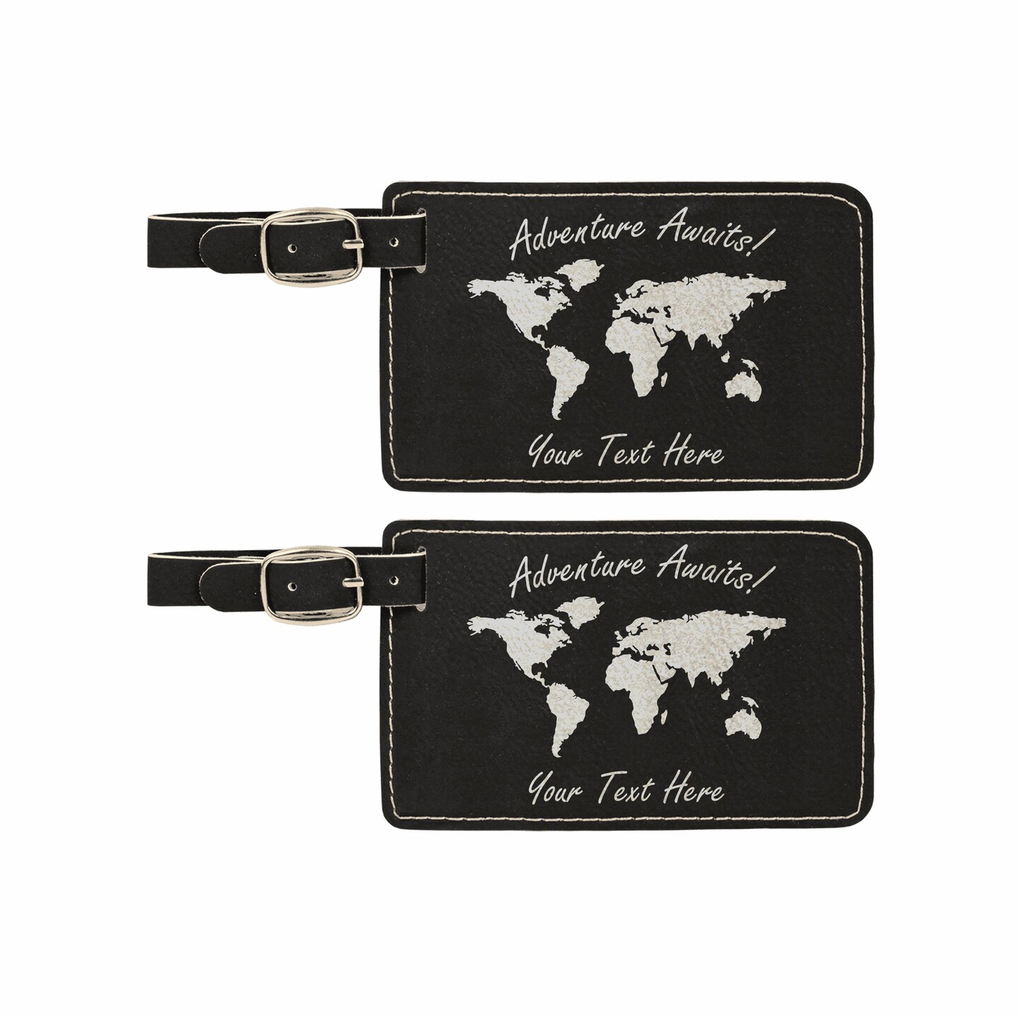 Adventure awaits luggage tag online