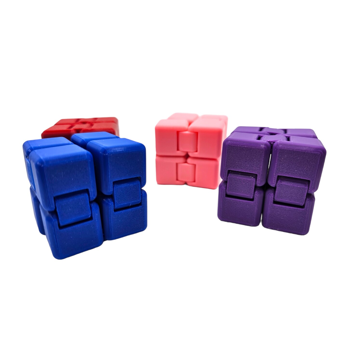 Yeefunjoy 3Pcs Fidget Toy Cube Anti Stress Jouet Cube de linfini，Fi