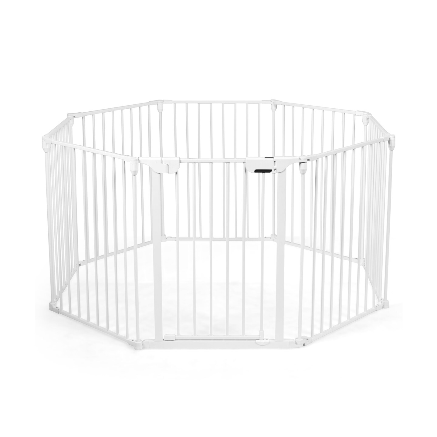 Adjustable Panel Baby Safe Metal Gate Play Yard