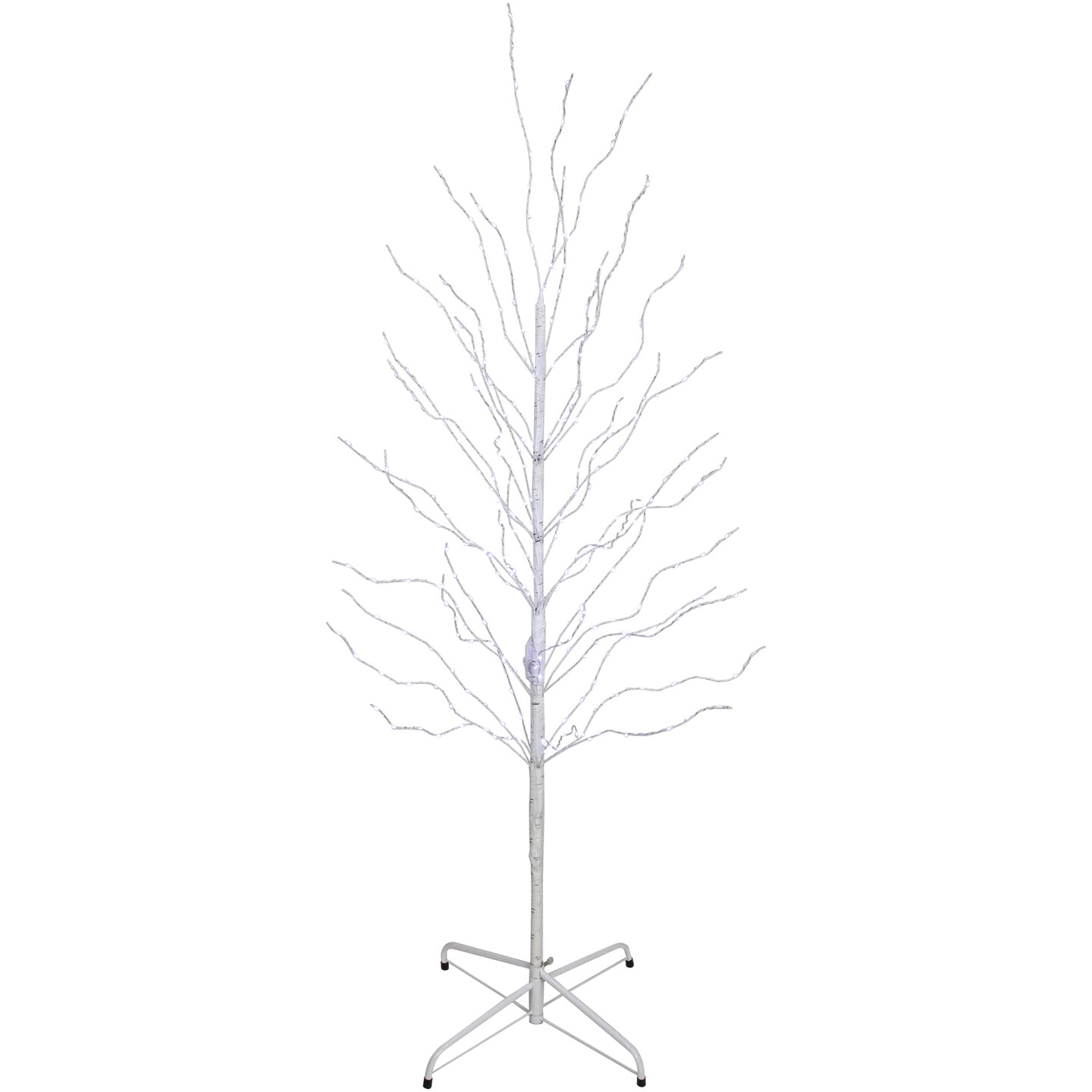 Northlight 5' LED Lighted White Birch Christmas Twig Tree - Cool White Lights