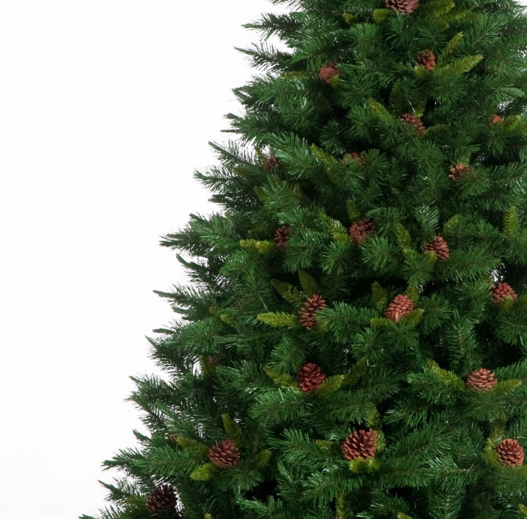 Hook on Christmas tree -Springfield Pine w/ Pine Cones - Christmas Tree - HOLIDAY TREE