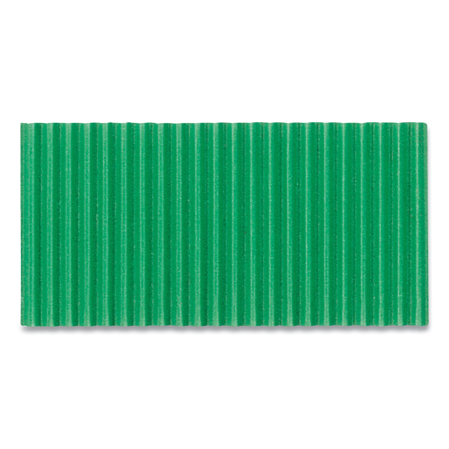 Pacon Corobuff Corrugated Paper Roll, 48" x 25 ft, Emerald Green
